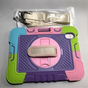 Source Unknown Kids Tablet Case with Strap - Purple, Pink, Green, Blue